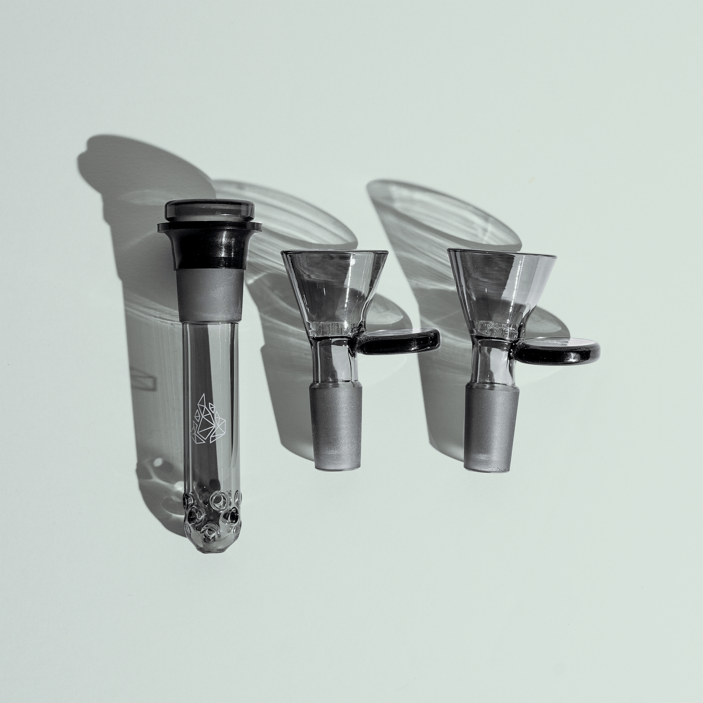 Glass Set Accessories CannaDrop-Windship Smoke